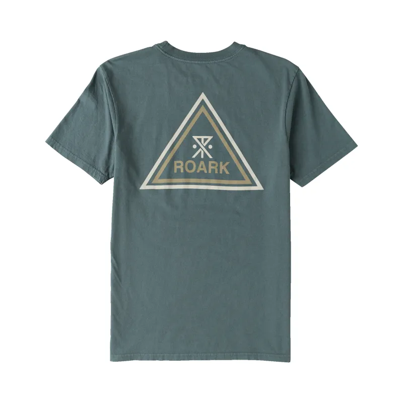 Tri Camp Premium Tee - Slate Green made by Roark