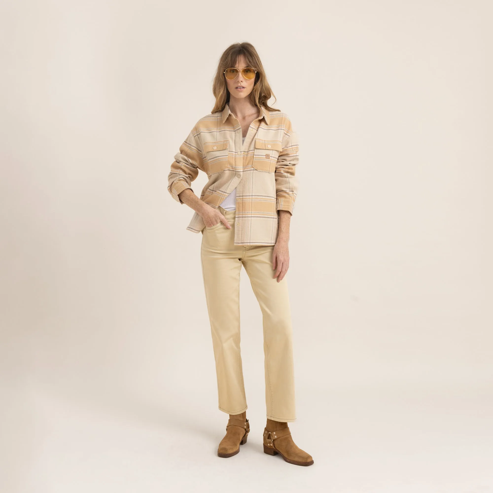 Amberley Shirt Jacket - Caramel sold by Roark product image thumbnail 5