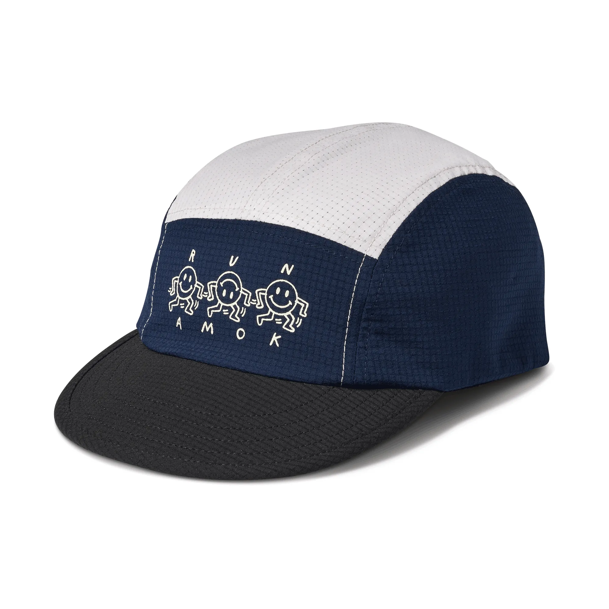 Run Camper Snapback Hat - Dark Navy sold by Roark