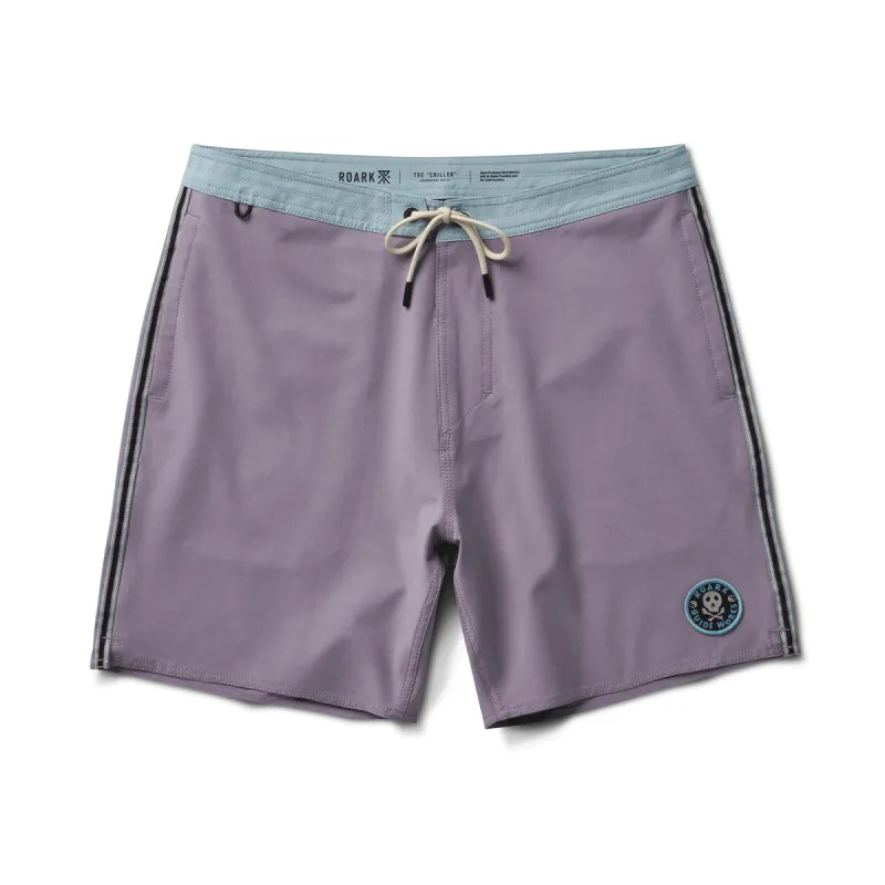 Chiller Boardshorts 17" - Mixtape Purple Haze sold by Roark
