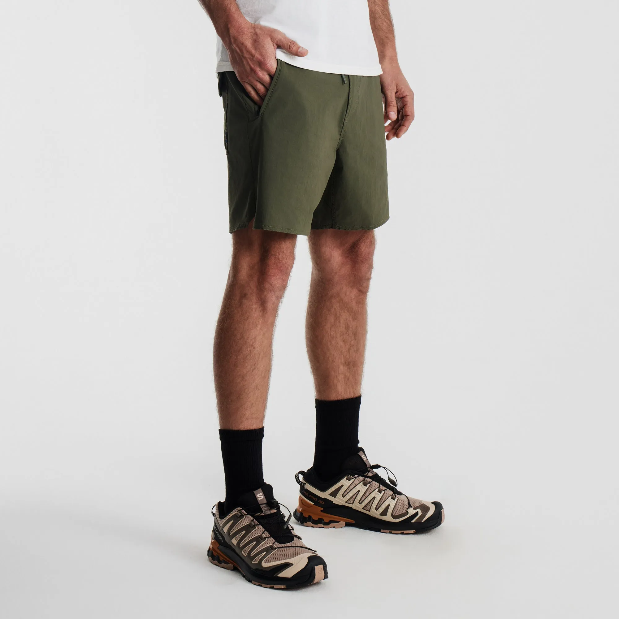 Layover Trail Shorts 17" - Military sold by Roark product image thumbnail 4