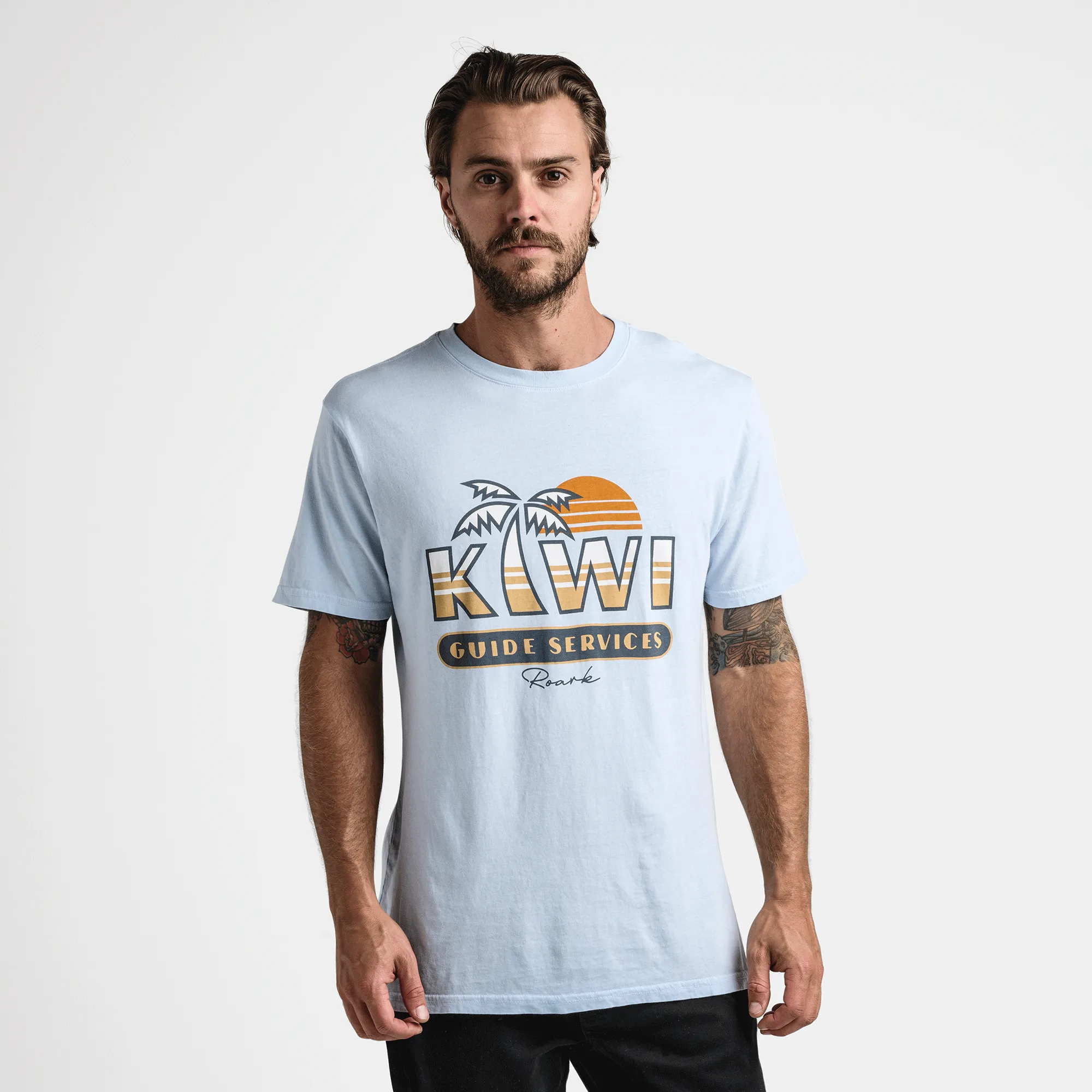 NZ Tourist Premium Tee - Light Blue sold by Roark product image thumbnail 3