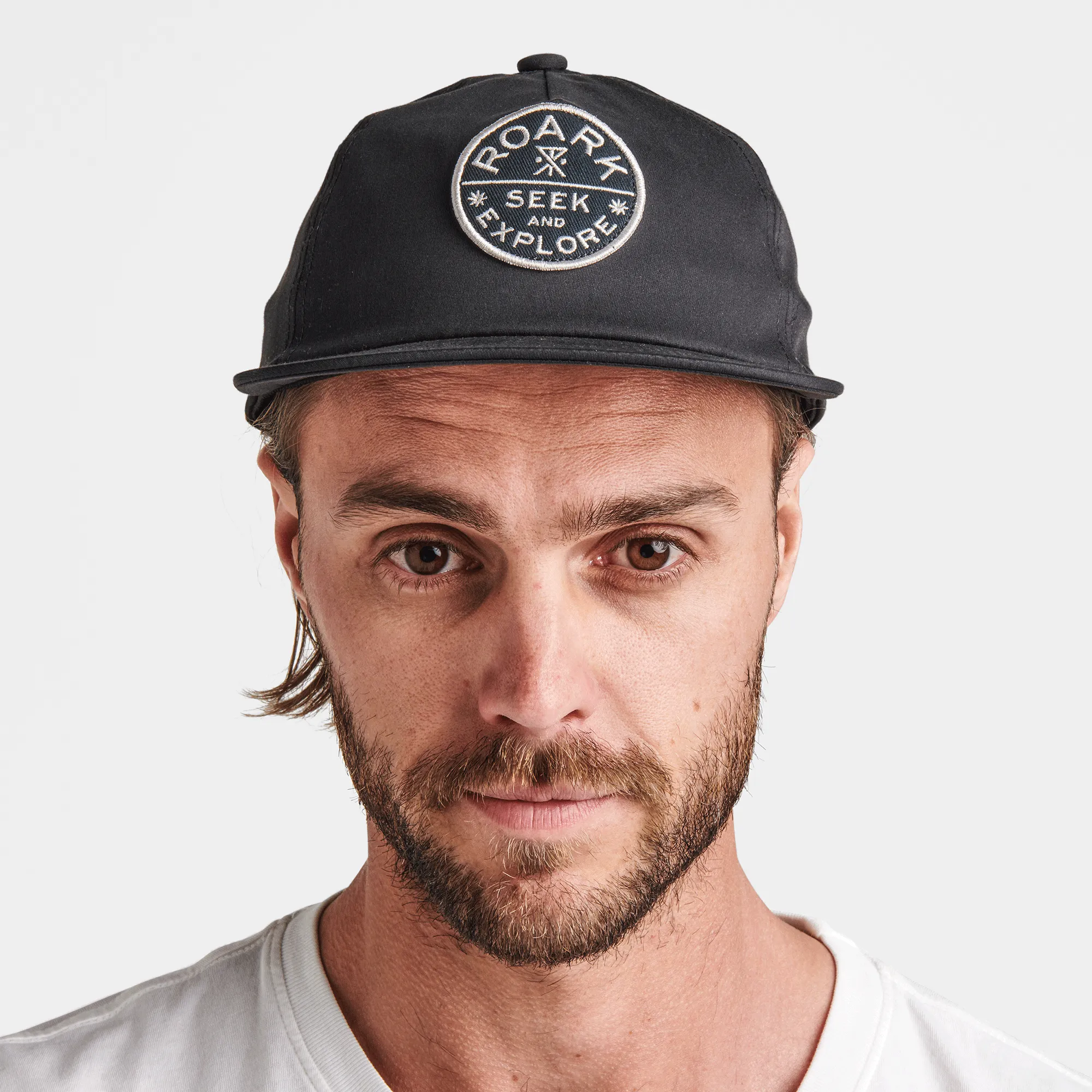 Layover Strapback Hat - Black sold by Roark product image thumbnail 2