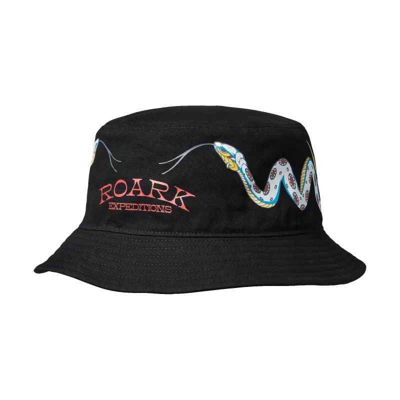 Kaname Bucket Hat - Kaname Black made by Roark