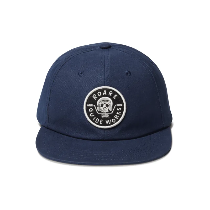 Guideworks 6 Panel Snapback Hat - Blue sold by Roark