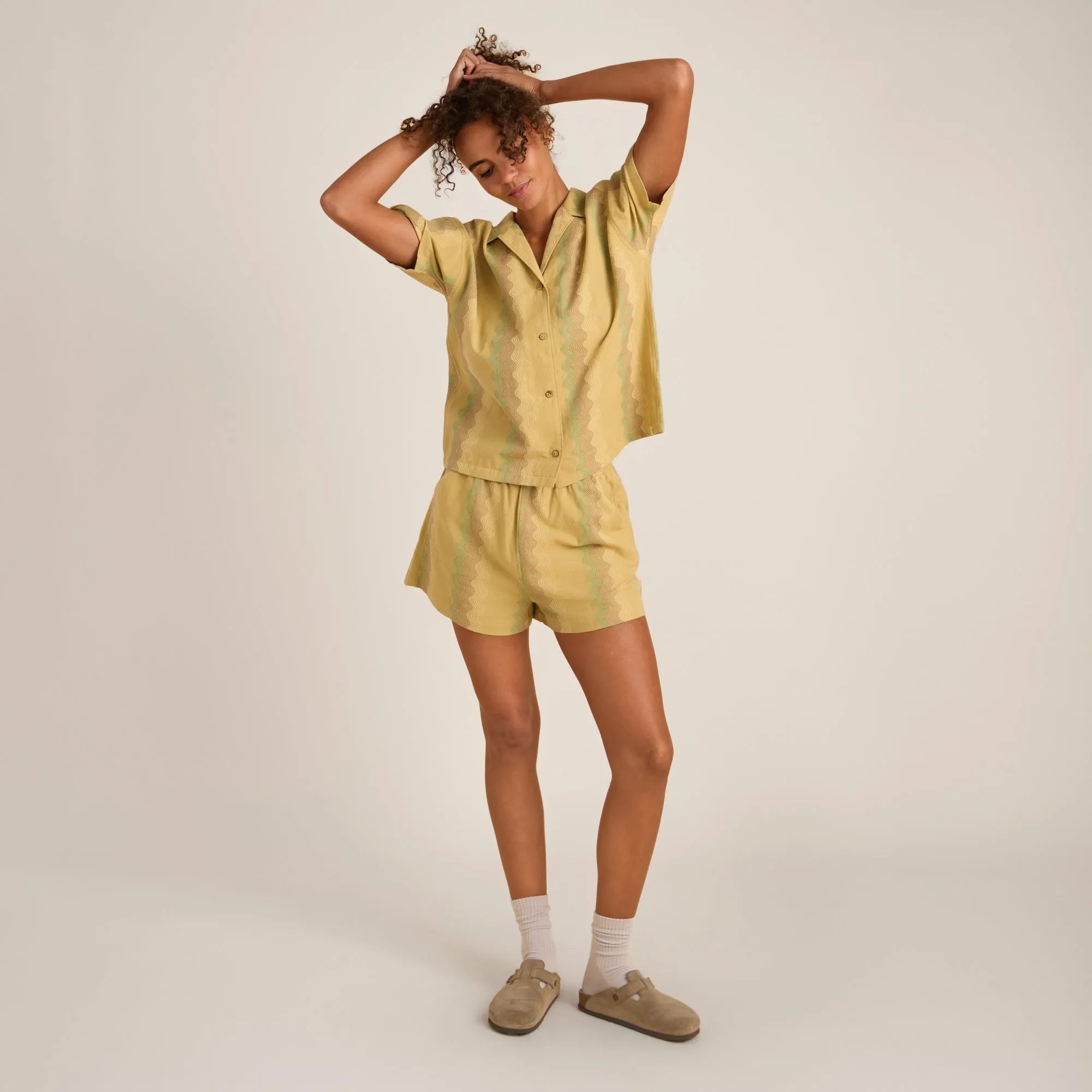 Riviera Short Sleeve Shirt - Fern sold by Roark