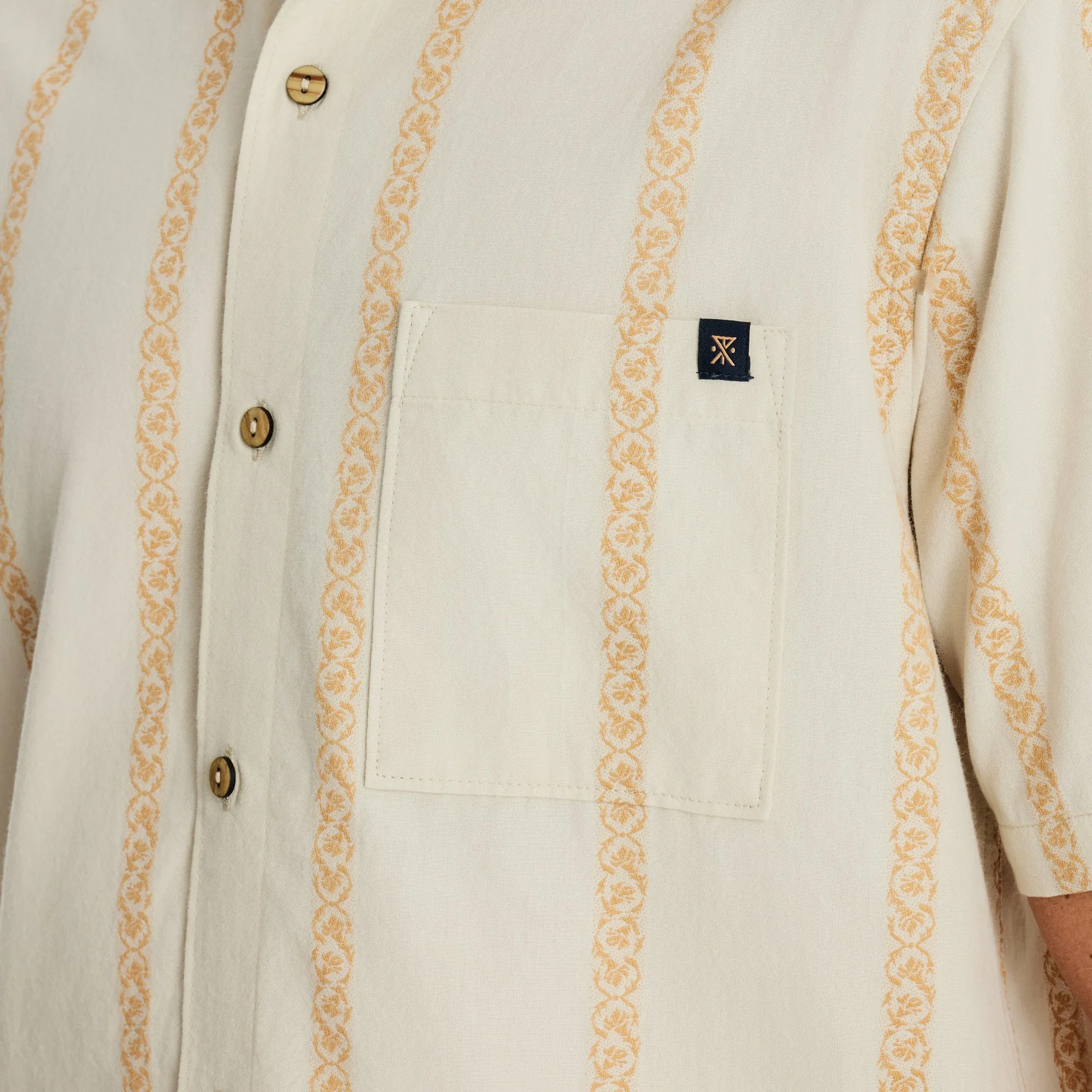 Journey Shirt - Almond Paste sold by Roark product image thumbnail 5