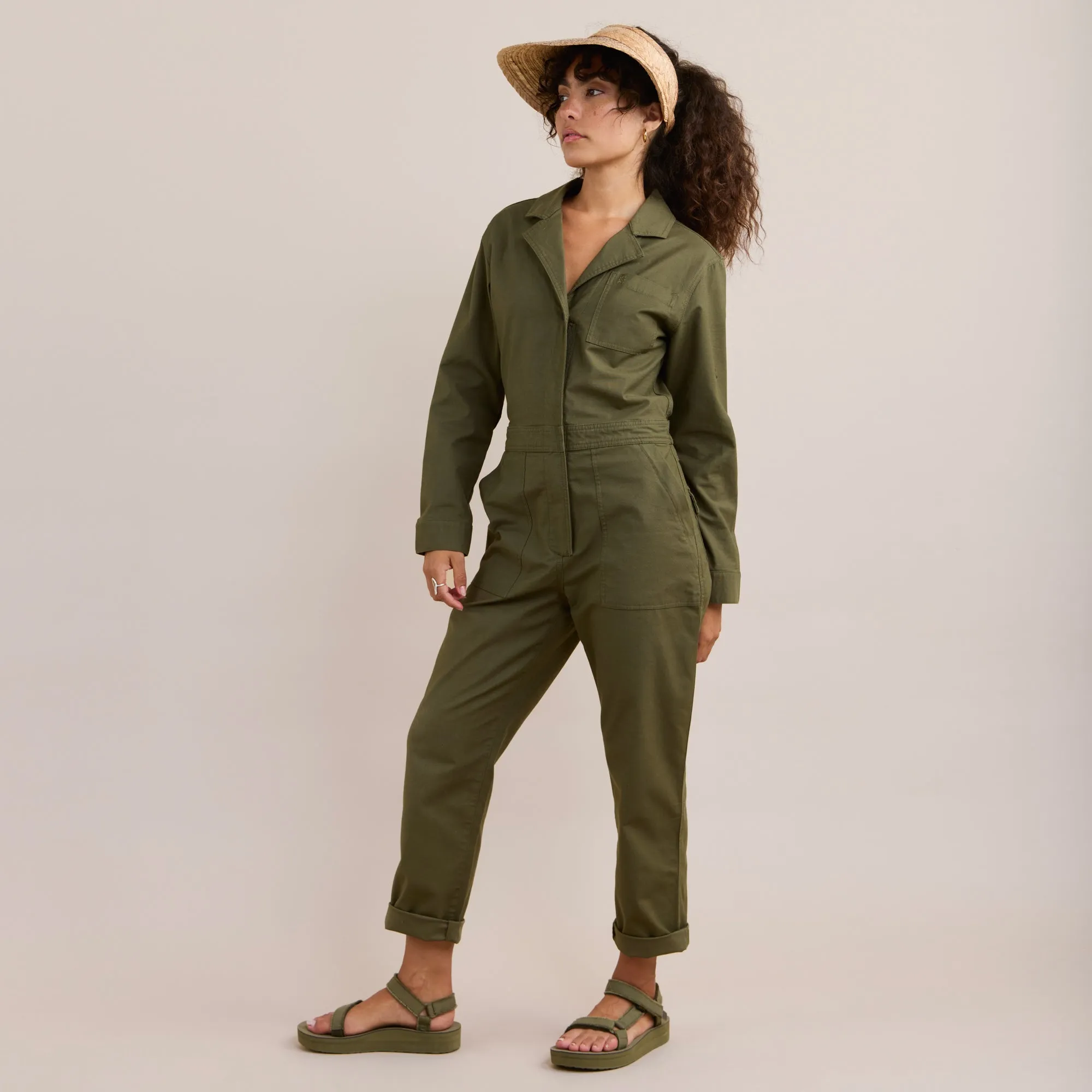 Layover Jumpsuit - Military sold by Roark
