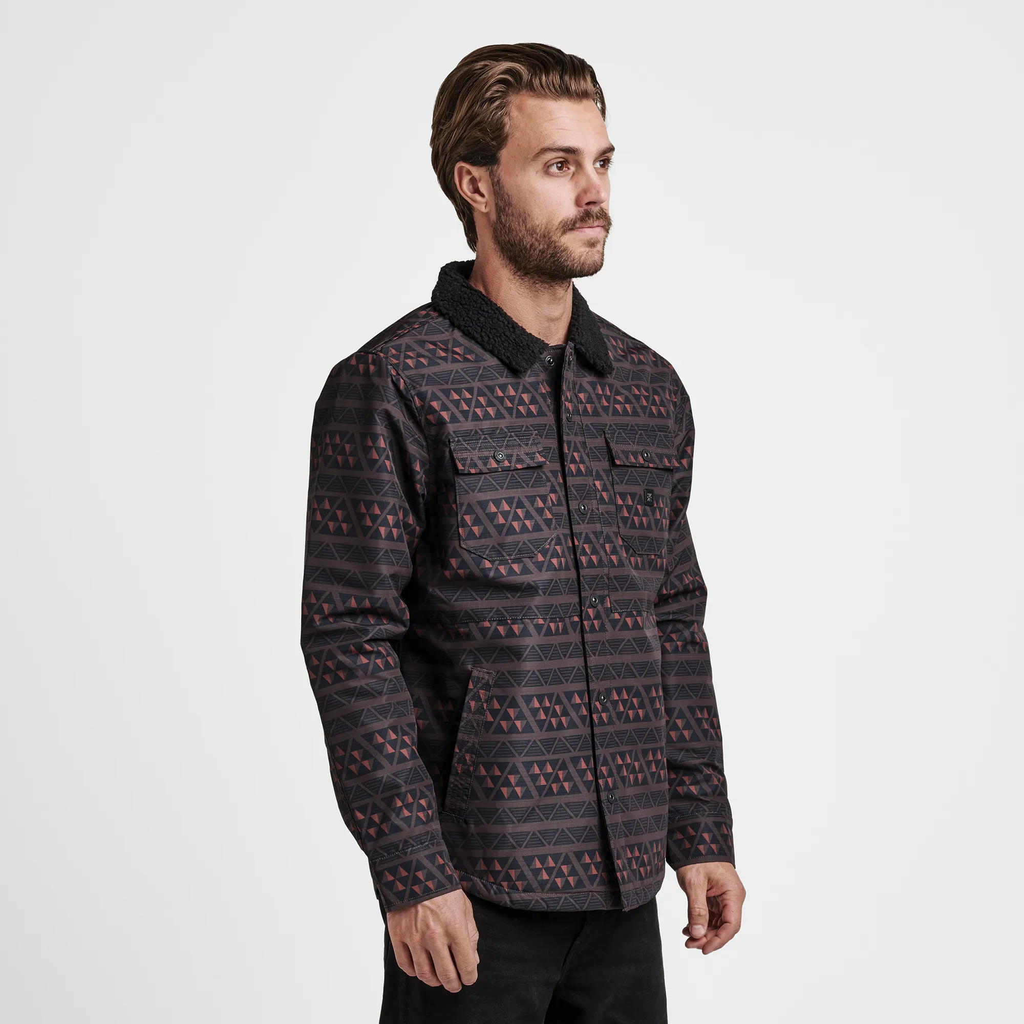 Hebrides Weatherproof Jacket - Wagara Coffee sold by Roark product image thumbnail 5