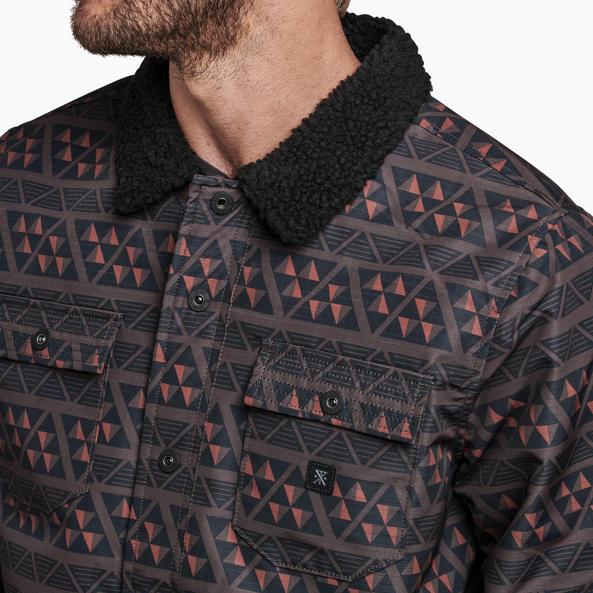 Hebrides Weatherproof Jacket - Wagara Coffee sold by Roark product image thumbnail 4