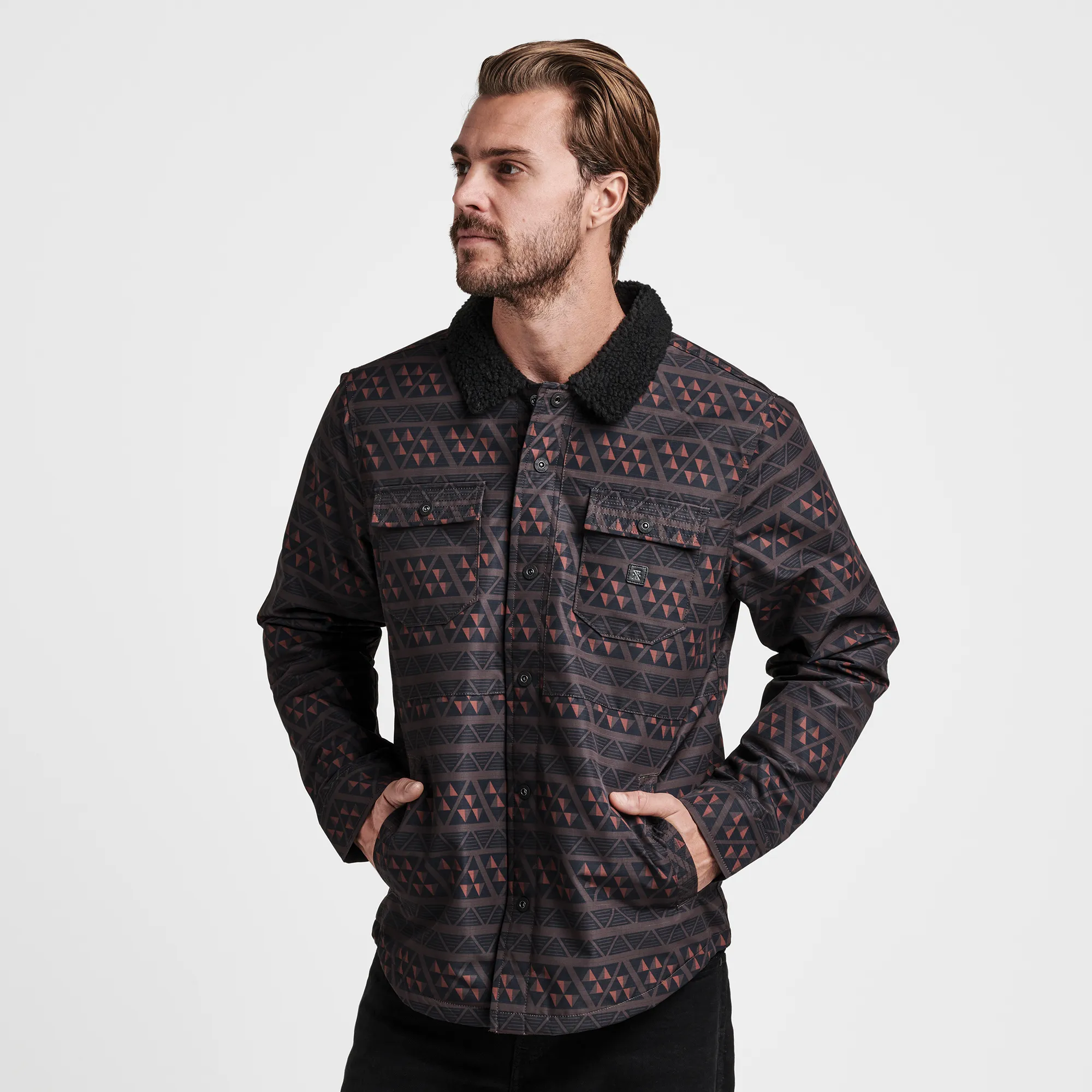 Hebrides Weatherproof Jacket - Wagara Coffee sold by Roark product image thumbnail 2