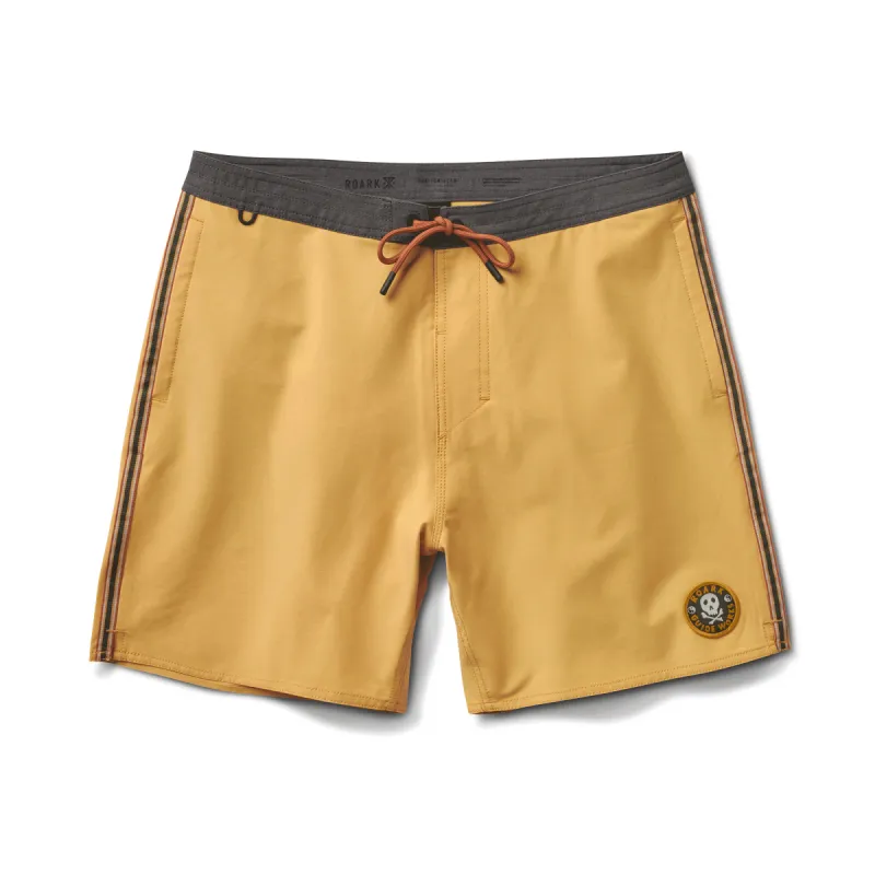 Chiller Boardshorts 17" - Mixtape Dusty Gold sold by Roark