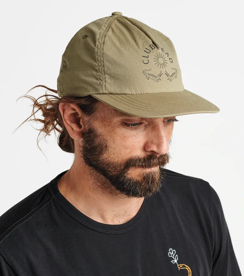 Club Muerto 5 Panel Snapback Hat - Bronze sold by Roark product image thumbnail 4