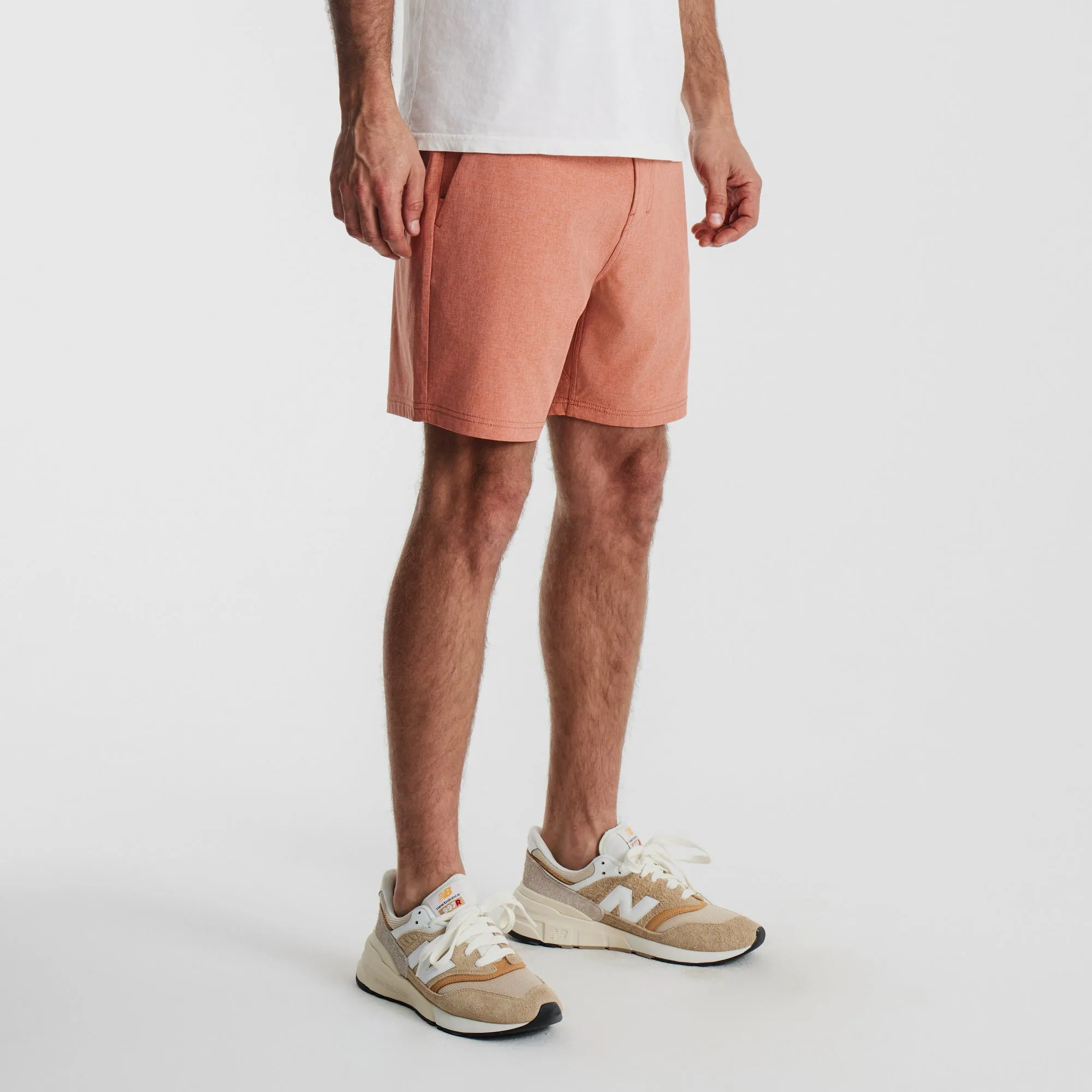 Hybro Hybrid Shorts 17" - Saffron Red sold by Roark product image thumbnail 4