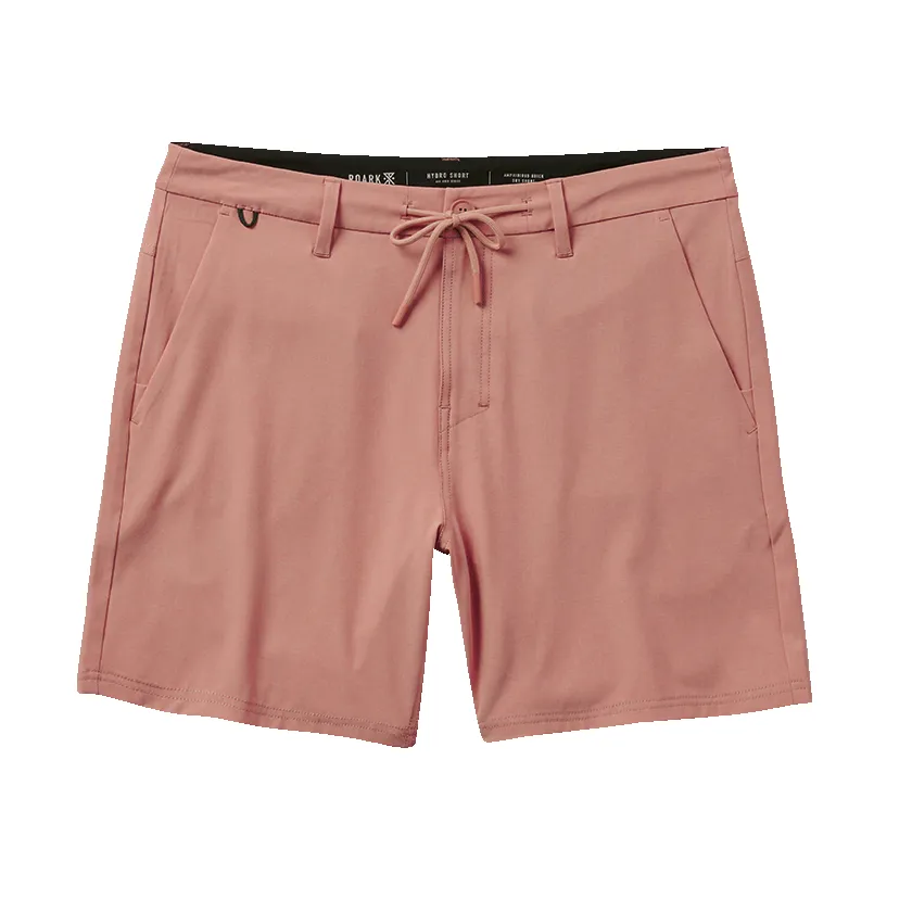 Hybro Hybrid Shorts 17" - Saffron Red sold by Roark