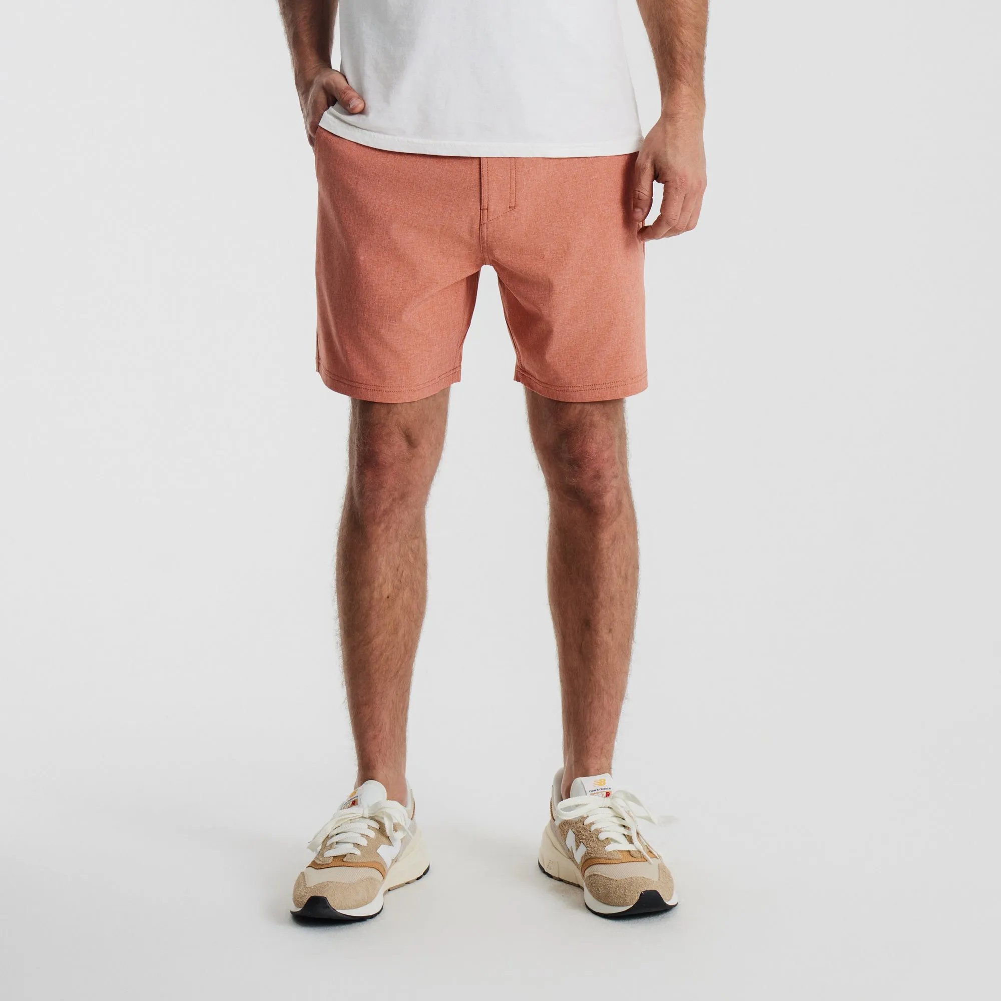 Hybro Hybrid Shorts 17" - Saffron Red sold by Roark product image thumbnail 3