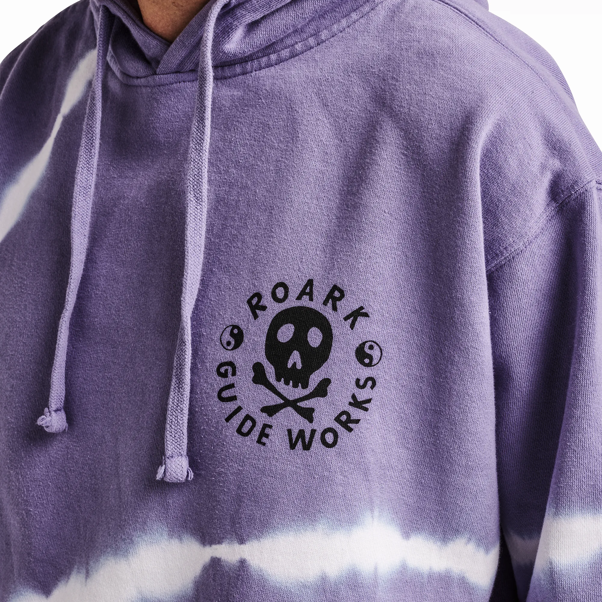 Guideworks Hoodie - Purple Haze Shibori sold by Roark product image thumbnail 5