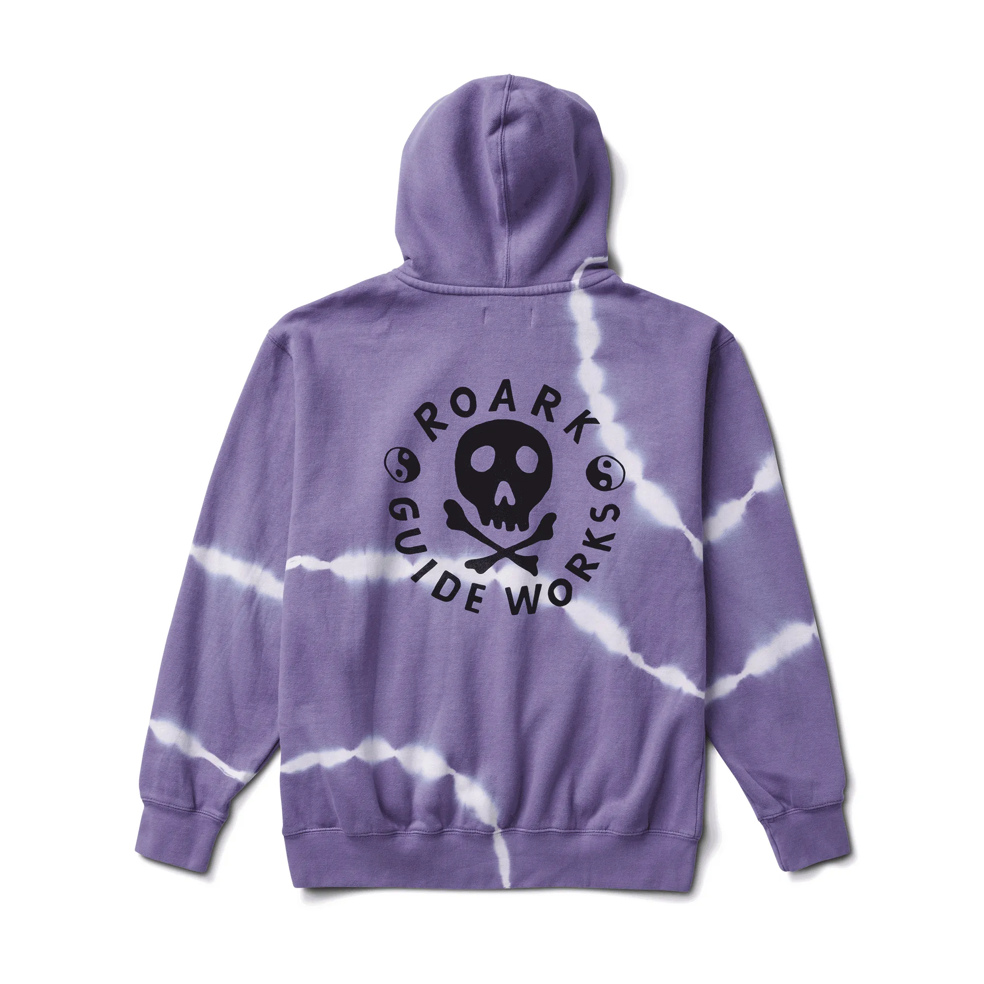 Guideworks Hoodie - Purple Haze Shibori sold by Roark