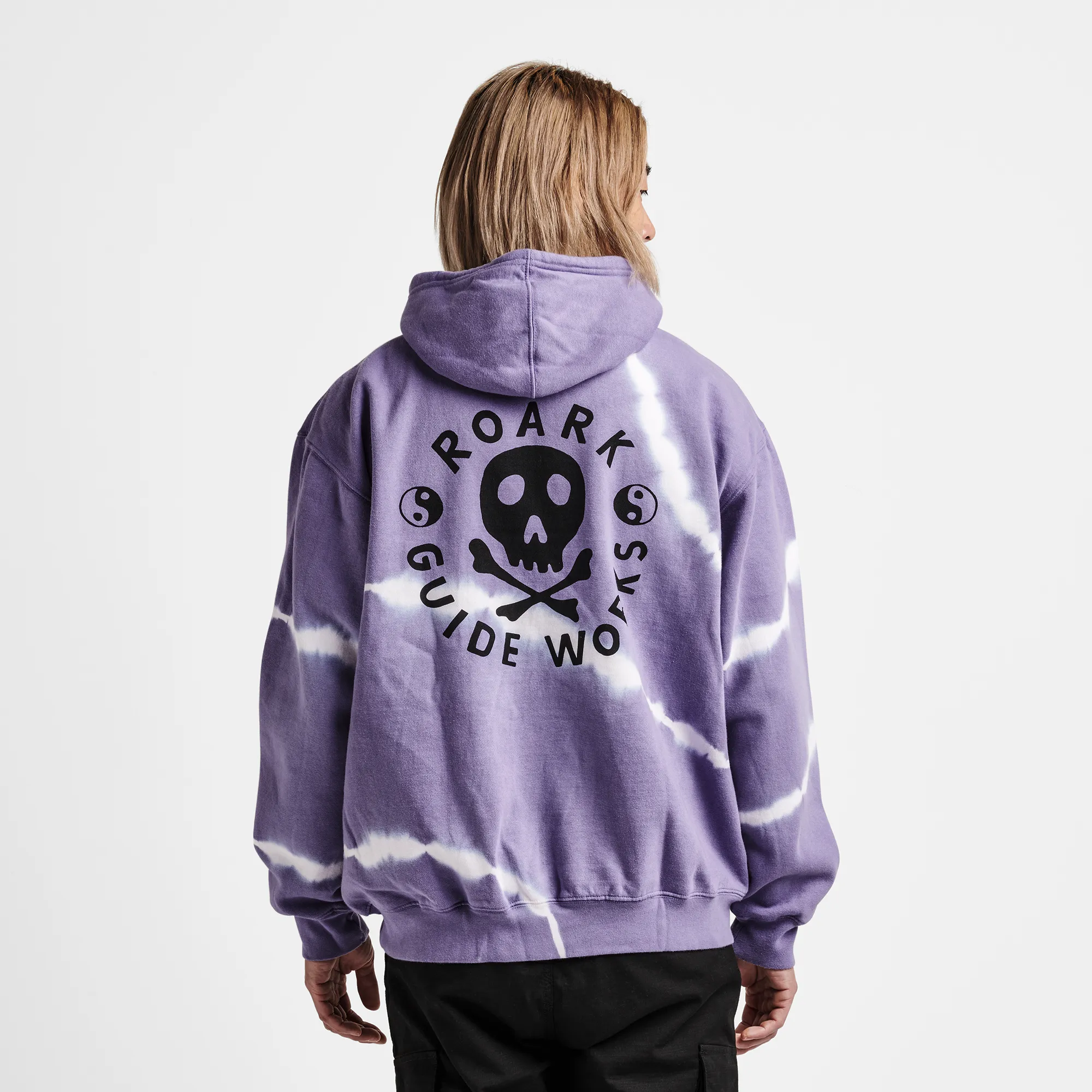 Guideworks Hoodie - Purple Haze Shibori sold by Roark product image thumbnail 3