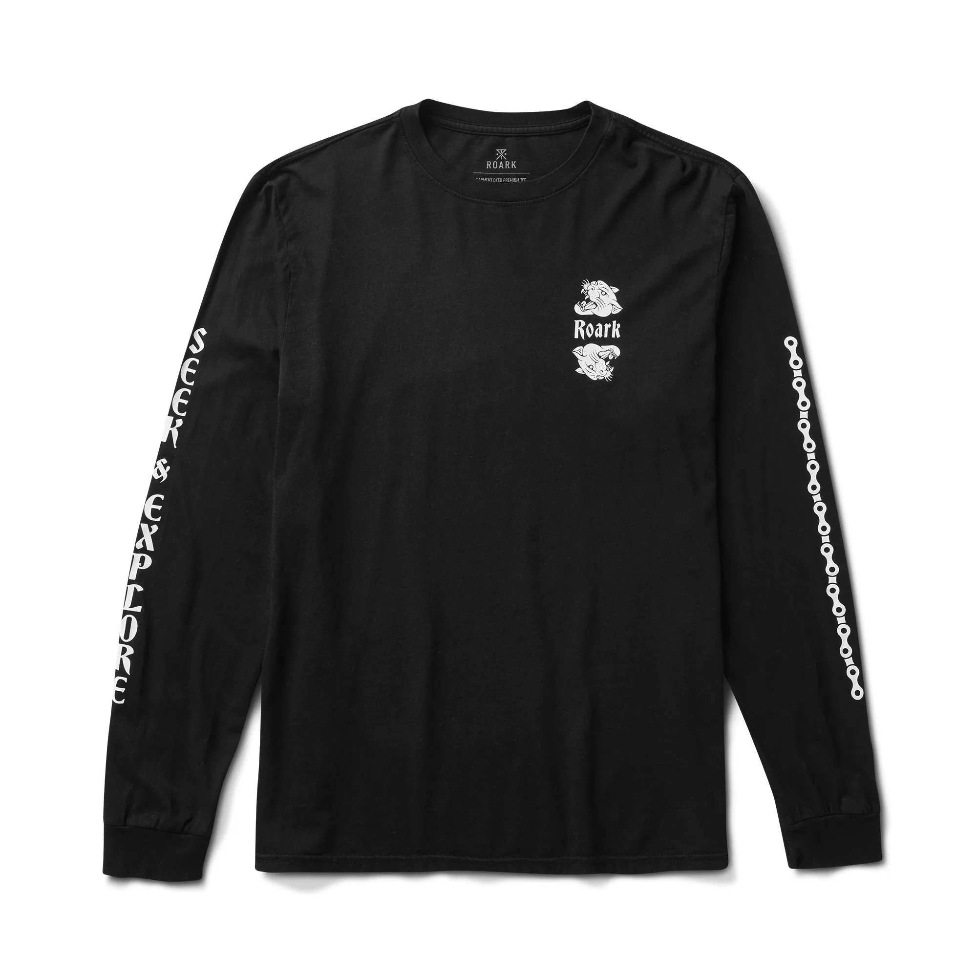 Jamie Thomas Long Sleeve Tee - Black sold by Roark product image thumbnail 2