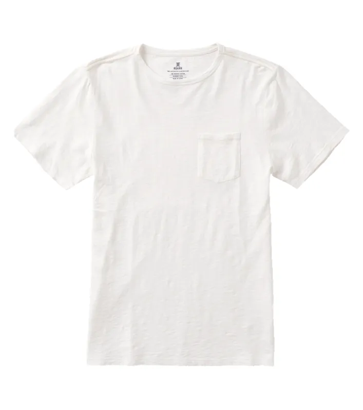 Well Worn Midweight Organic Short Sleeve Tee - Off White sold by Roark