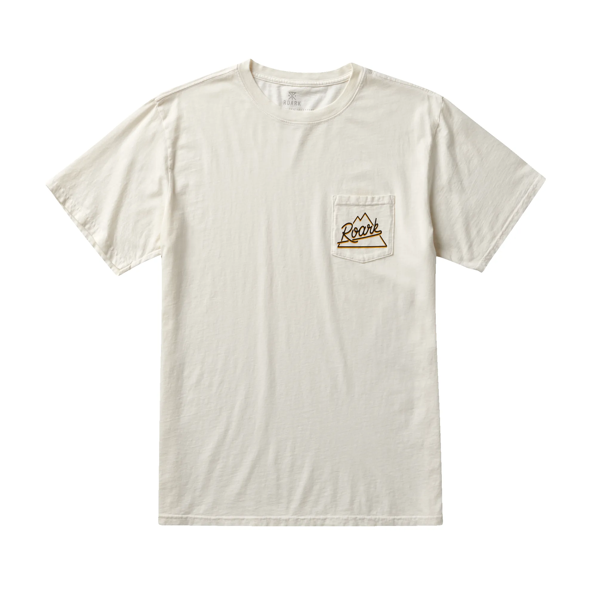 Peaking Pocket Short Sleeve Premium Tee - Off White sold by Roark