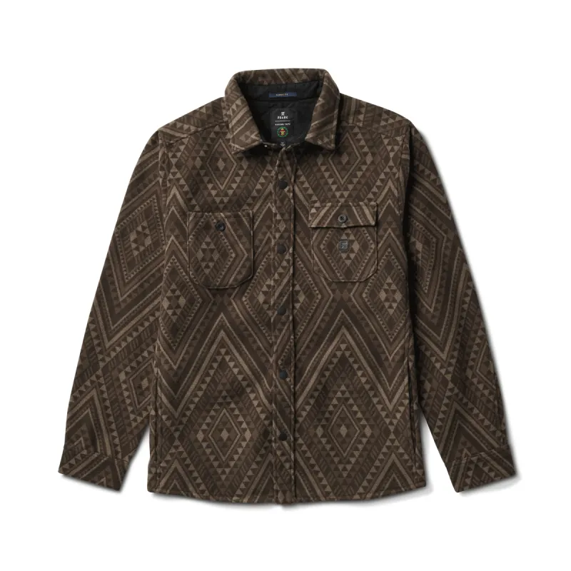 Andes Manawa Tapu Flannel - Dark Brown sold by Roark