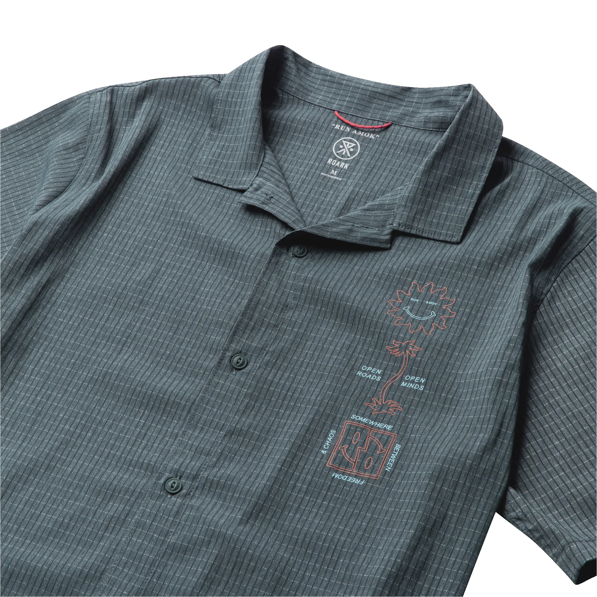 Bless Up Trail Button Up Shirt - Orion sold by Roark product image thumbnail 3