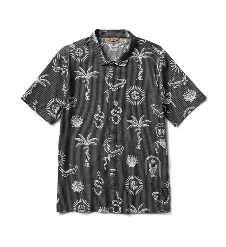 Bless Up Trail Shirt - Black/White sold by Roark
