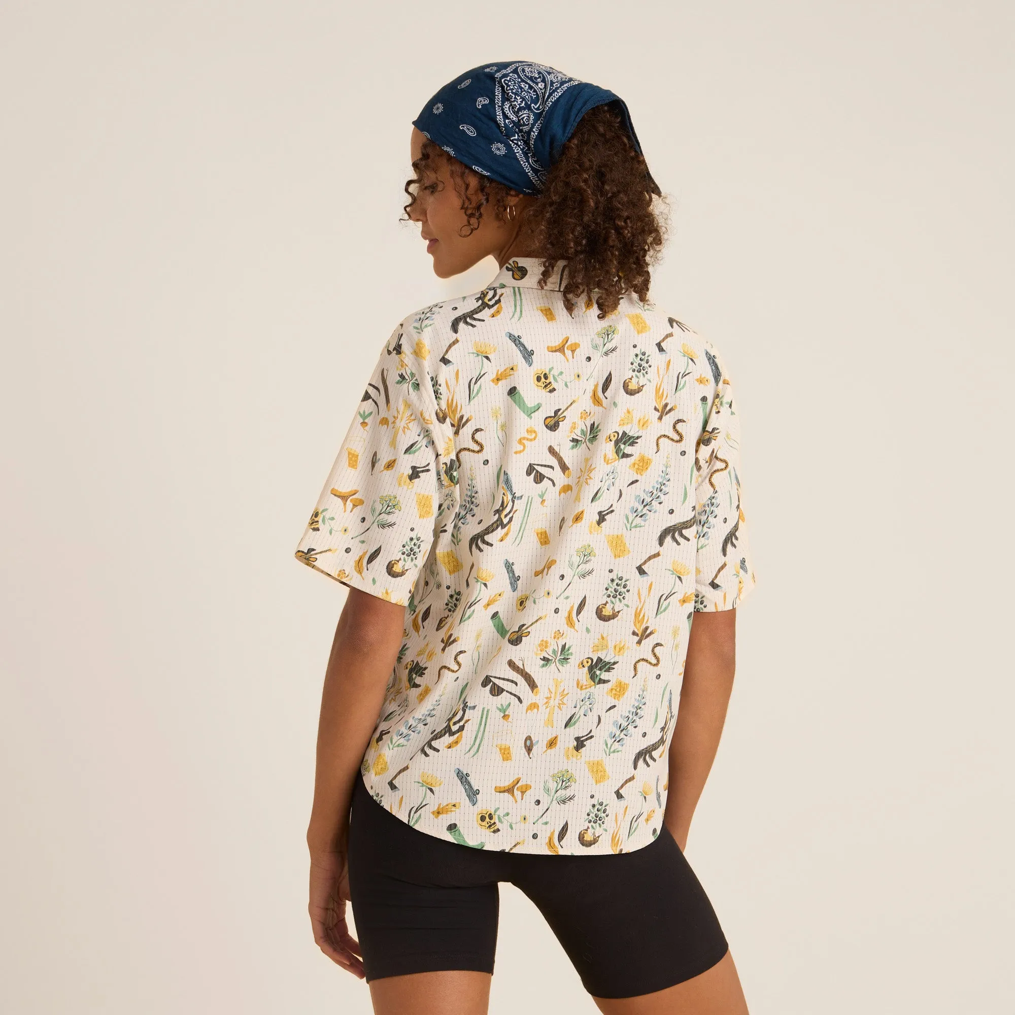 Bless Up Breathable Stretch Shirt - Moon sold by Roark product image thumbnail 3