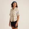 Bless Up Breathable Stretch Shirt - Moon sold by Roark