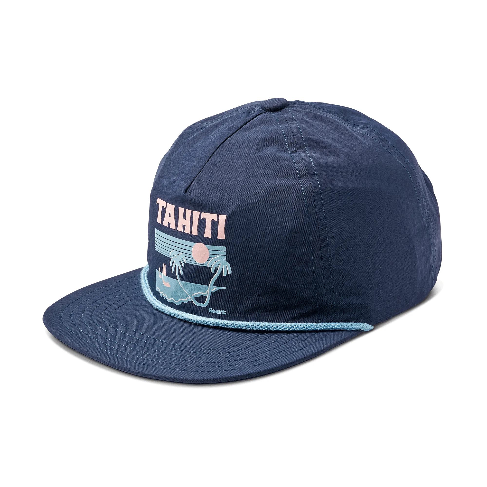 Tahiti Time Classic 5 Panel Snapback Hat - Dark Navy sold by Roark product image thumbnail 3