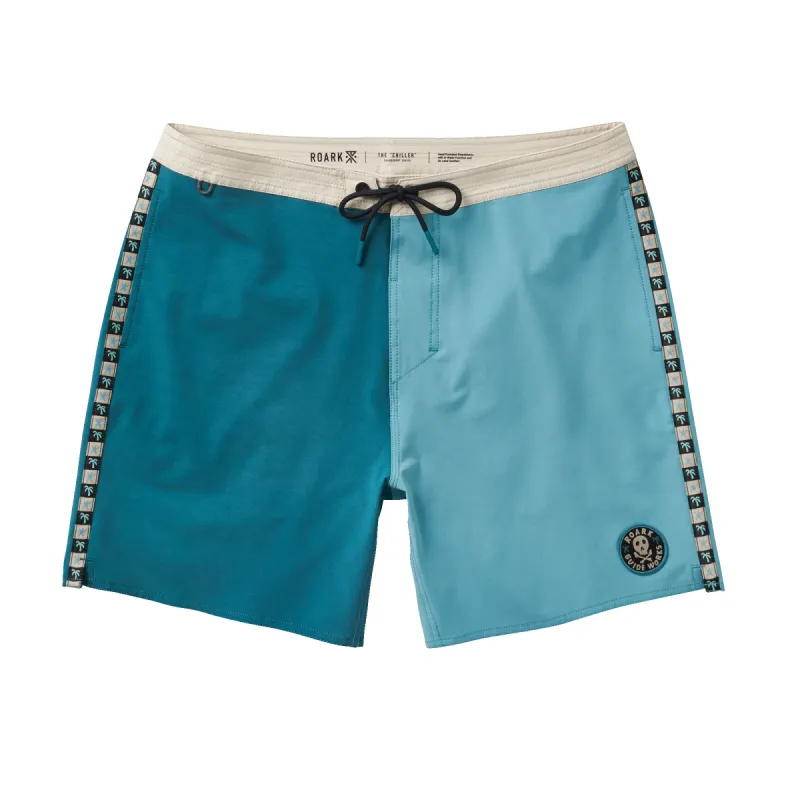 Chiller Boardshorts 17" - Mixtape Blue sold by Roark