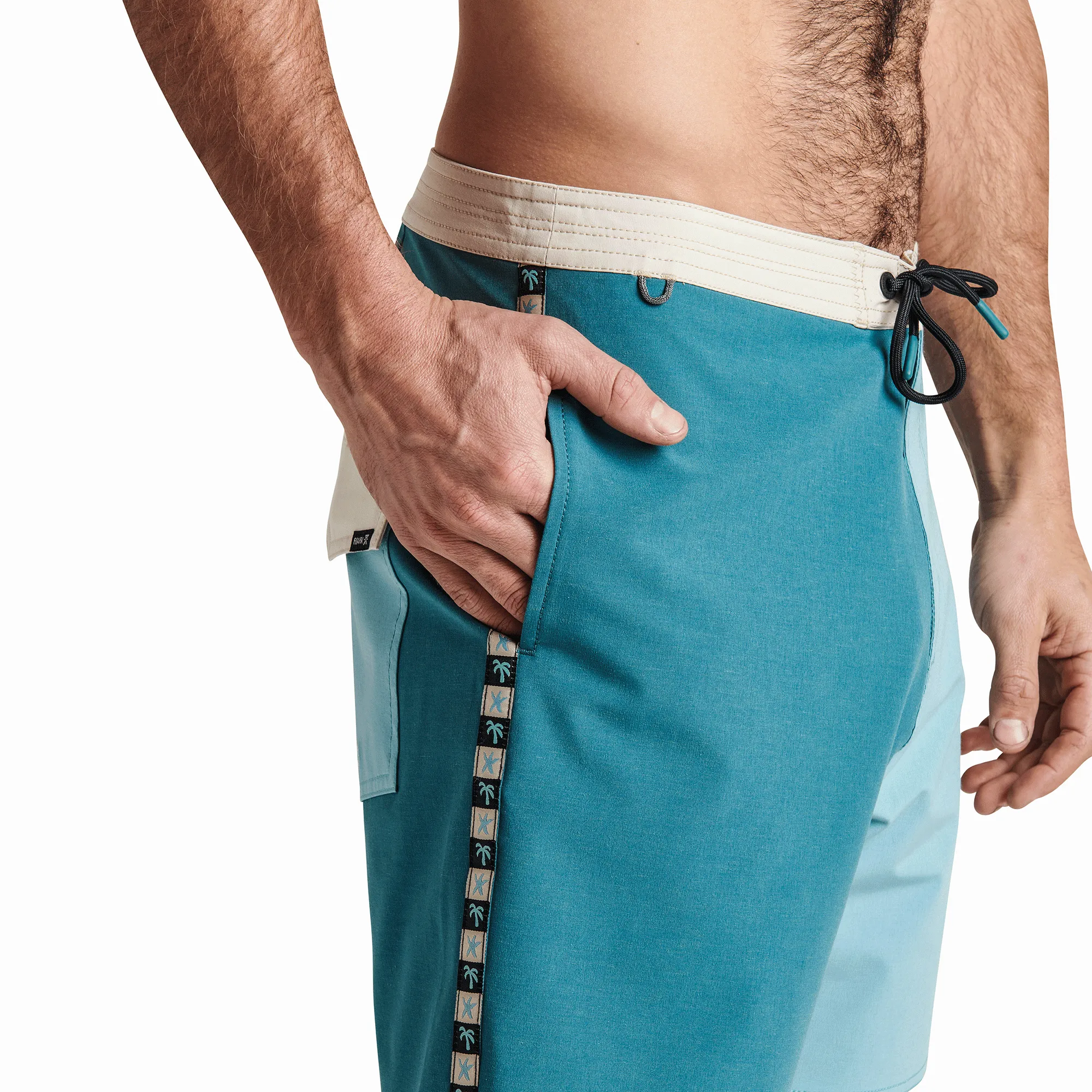 Chiller Boardshorts 17" - Mixtape Blue sold by Roark product image thumbnail 5