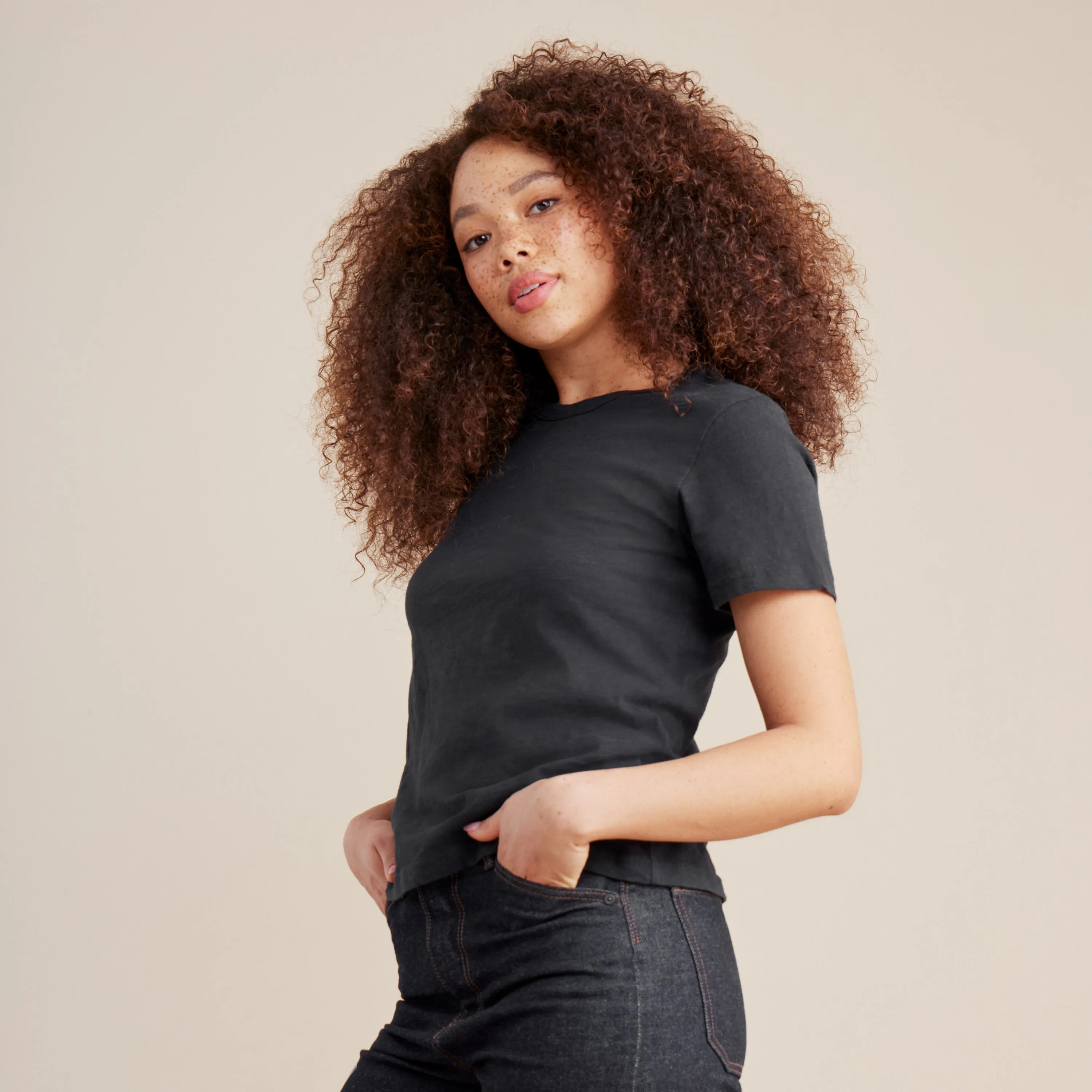 Well Worn Short Sleeve Tee - Black sold by Roark