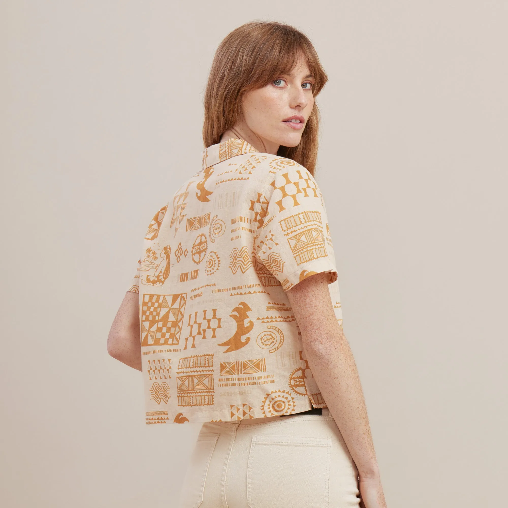 Idle Camp Shirt - Hinano Golden sold by Roark product image thumbnail 2