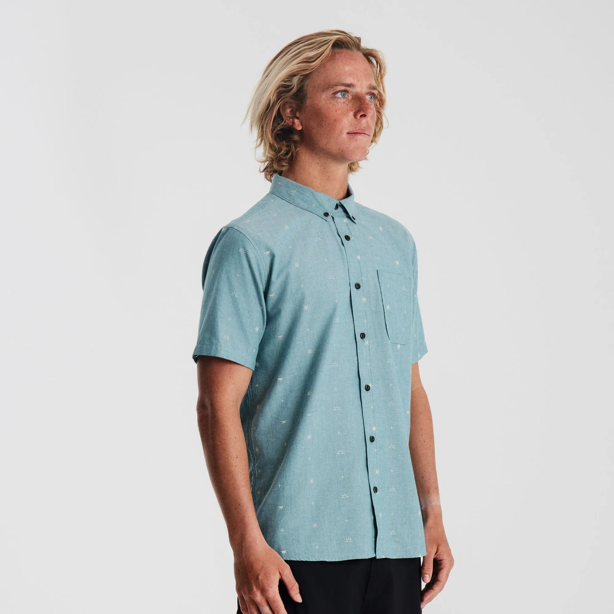 Scholar Oxford Shirt - Cosmica sold by Roark product image thumbnail 3