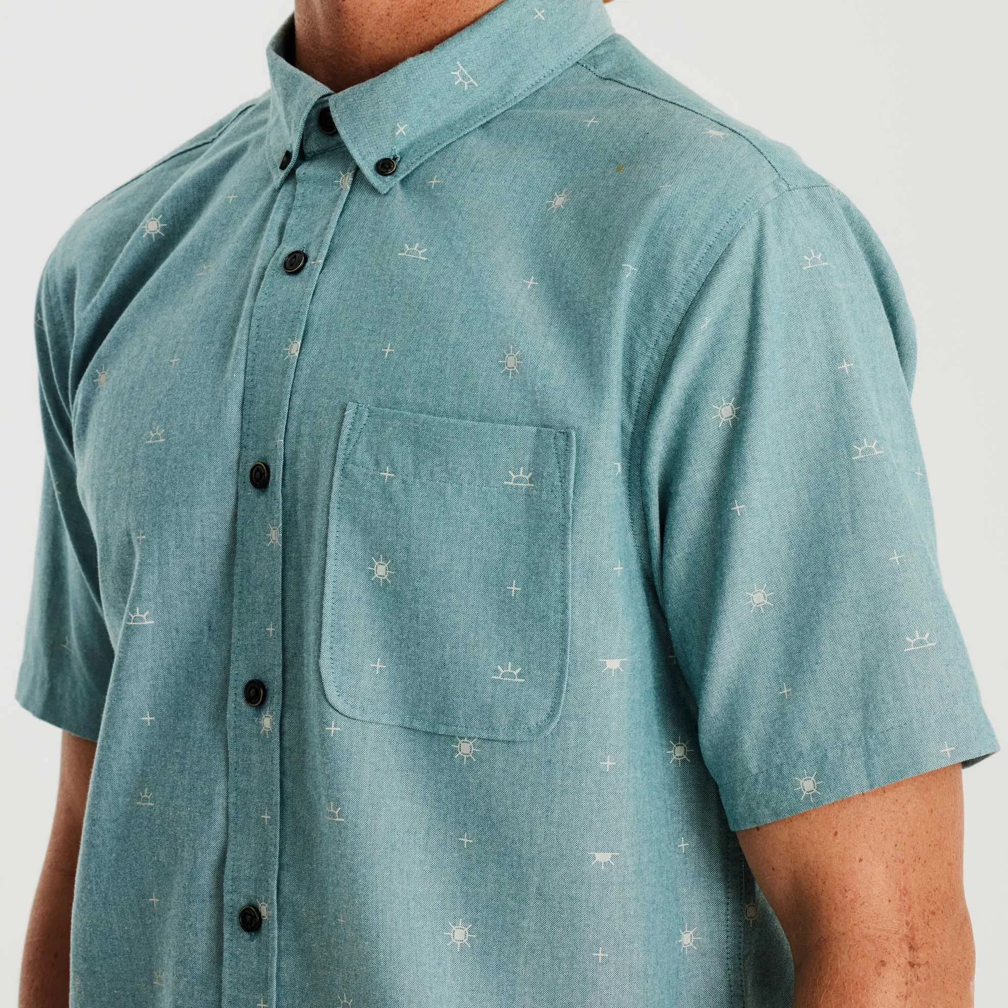 Scholar Oxford Shirt - Cosmica sold by Roark product image thumbnail 5