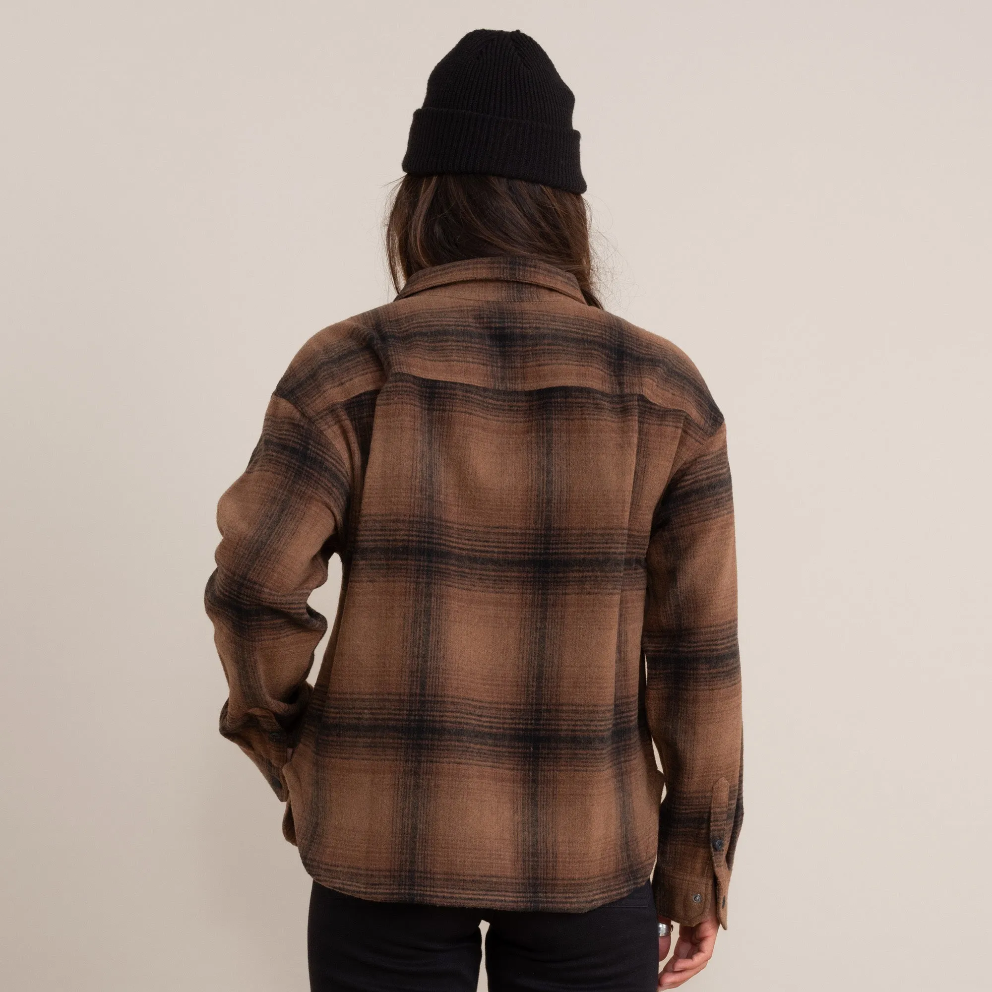 Amberley Shirt Jacket - Dark Brown sold by Roark product image thumbnail 5