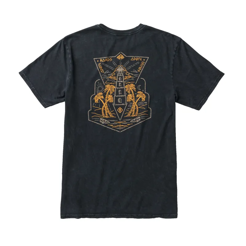 Open Roads Premium Tee - Black sold by Roark