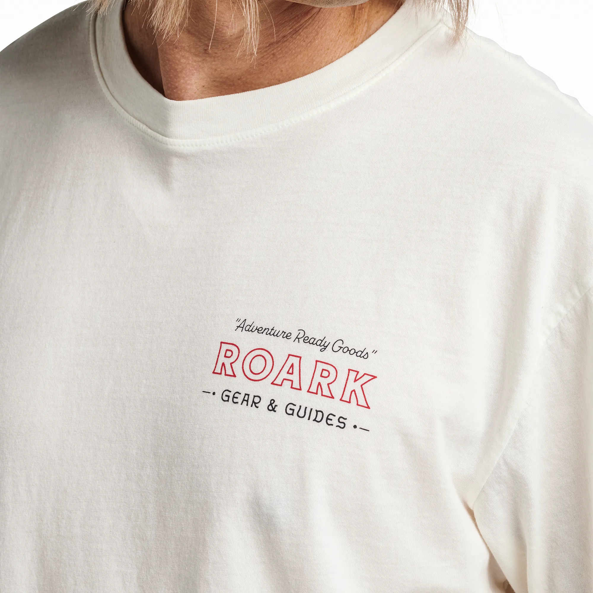 Adventure Ready Premium Tee - Off White sold by Roark product image thumbnail 5