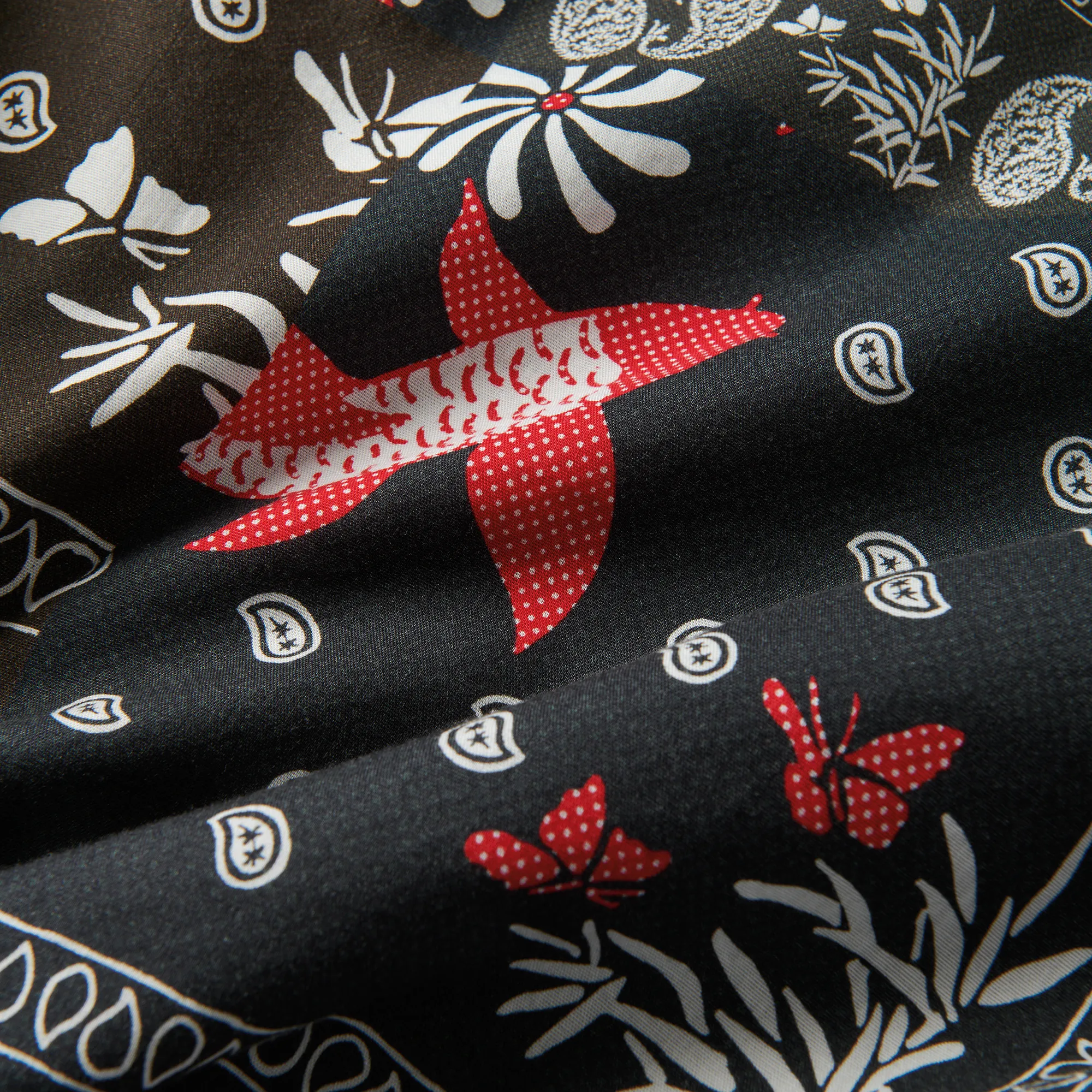 Gonzo Short Sleeve Button Up Shirt - Hachimaki Black sold by Roark product image thumbnail 5