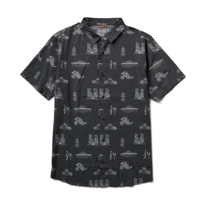 Bless Up Breathable Stretch Shirt - Black Bikepacker sold by Roark