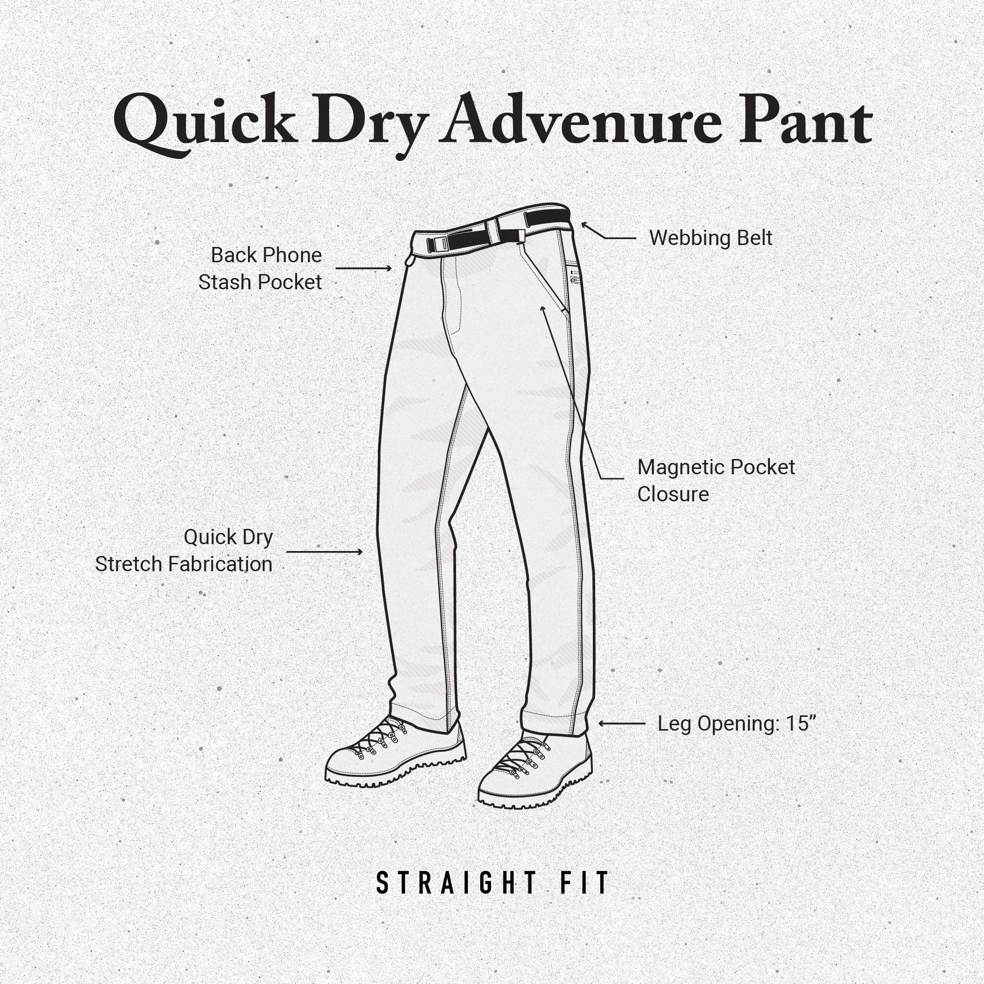 Campover Trail Pants - Pignoli sold by Roark product image thumbnail 3