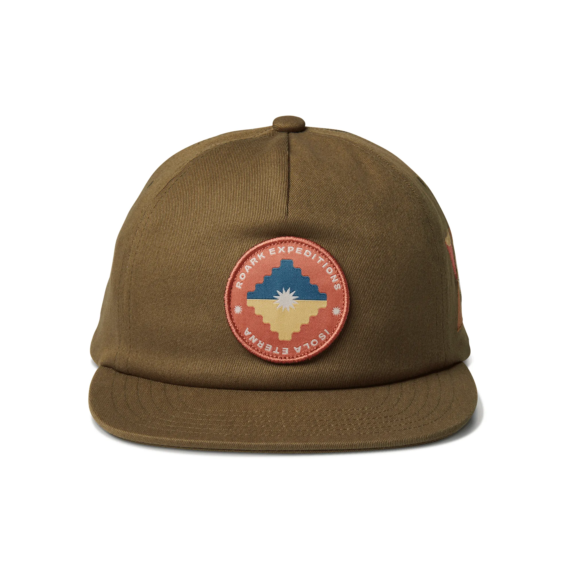 Layover Strapback Hat - Heart Studio Light Army sold by Roark