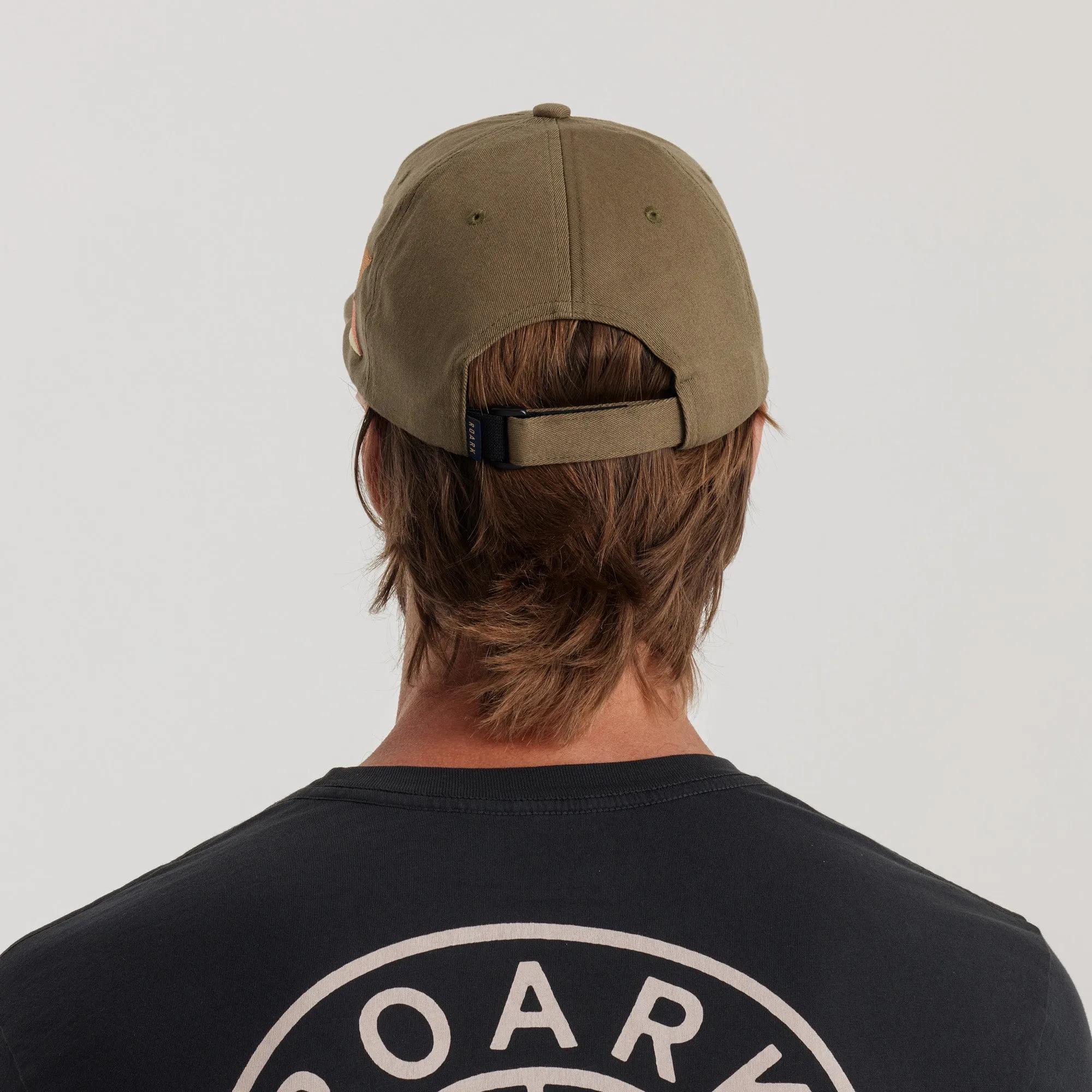 Layover Strapback Hat - Heart Studio Light Army sold by Roark product image thumbnail 5
