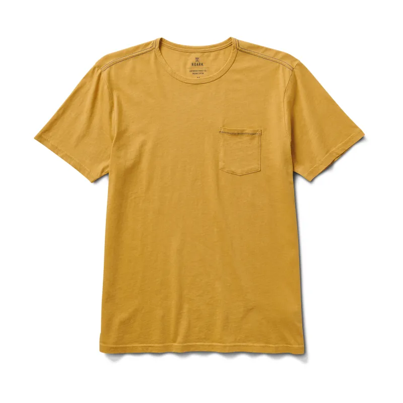 Well Worn Light Organic Tee - Dusty Gold sold by Roark