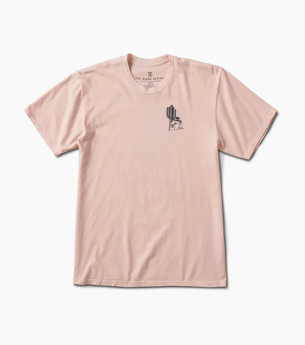 Siesta Staple Tee - Salmon sold by Roark product image thumbnail 2