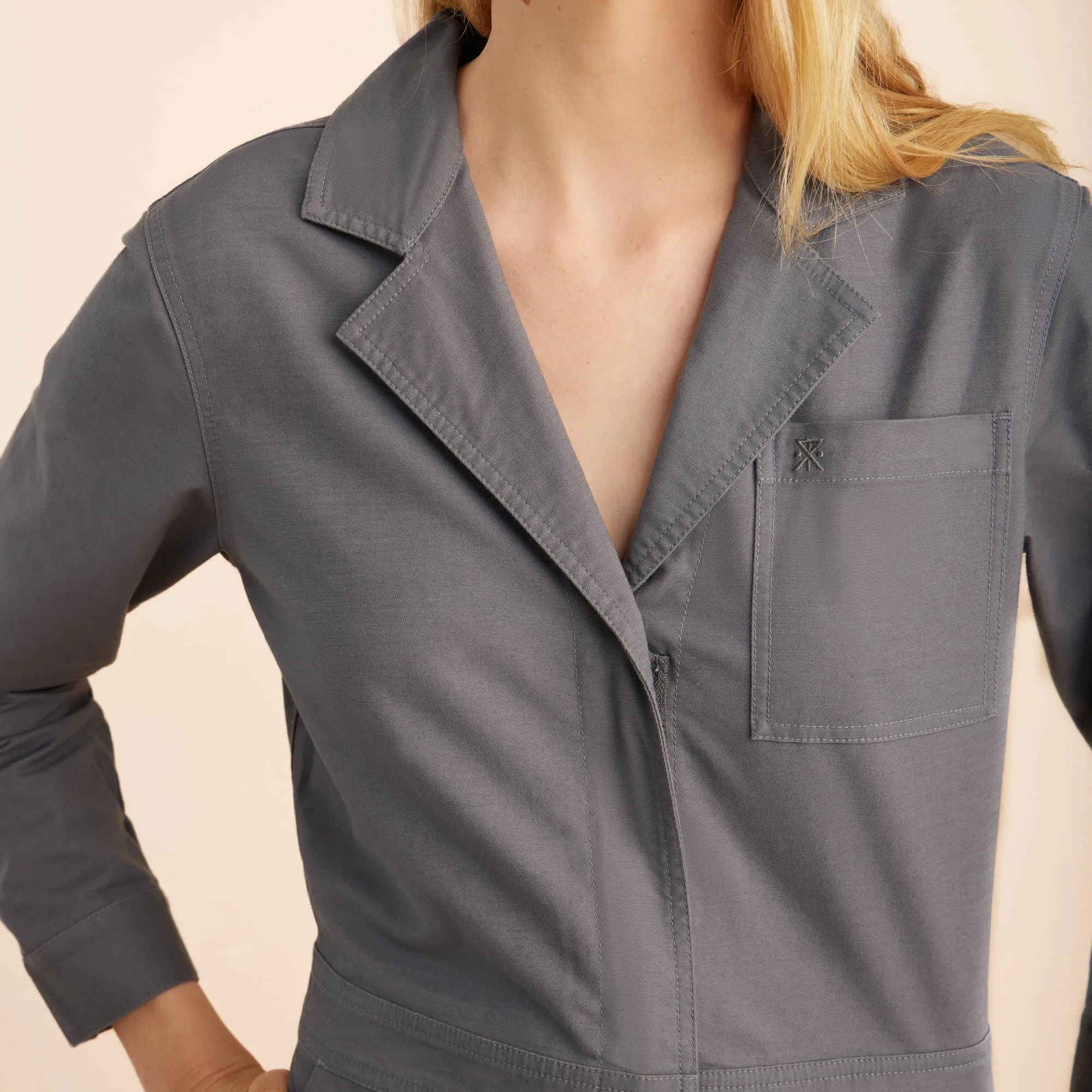 Layover Jumpsuit - Slate Blue sold by Roark product image thumbnail 5
