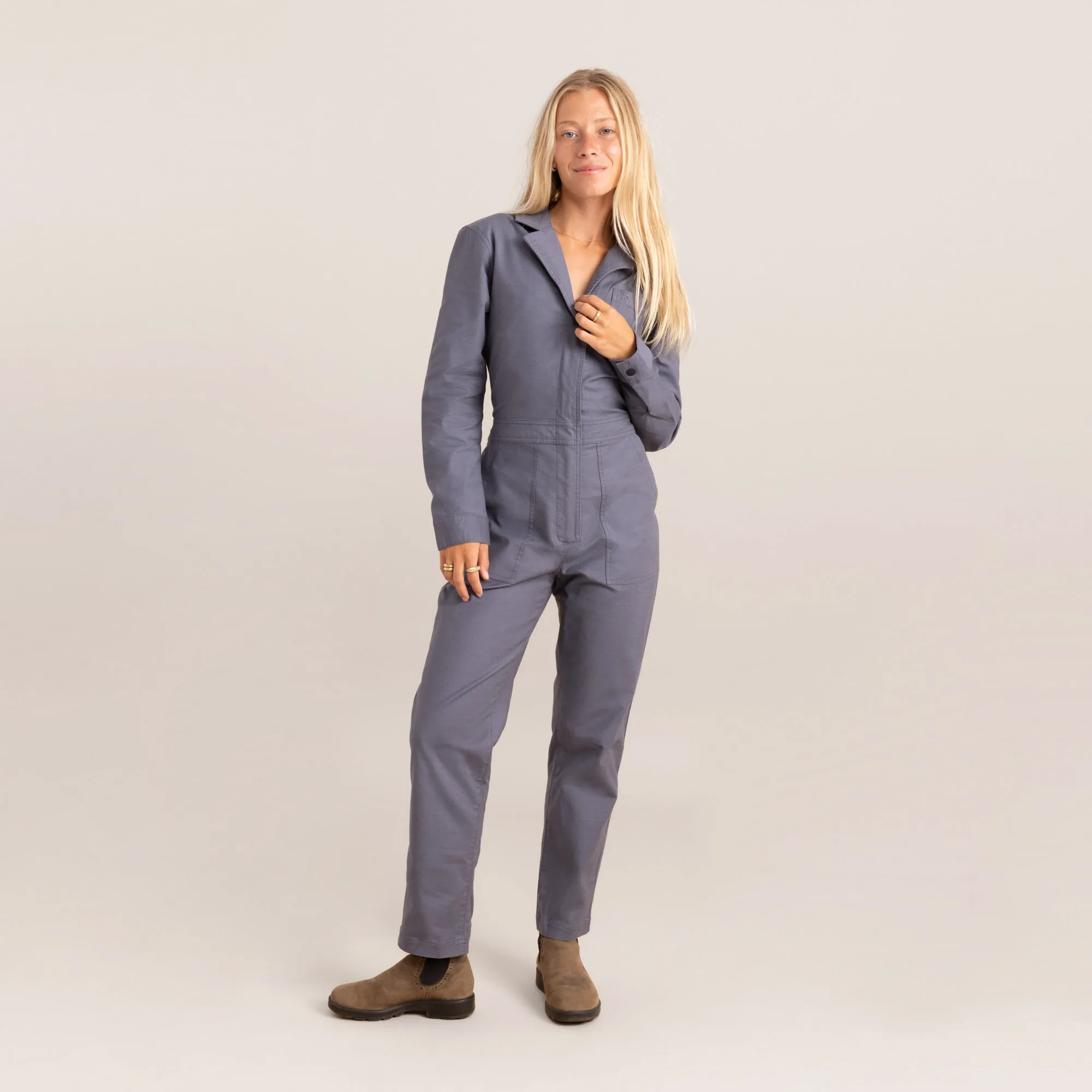 Layover Jumpsuit - Slate Blue sold by Roark product image thumbnail 4